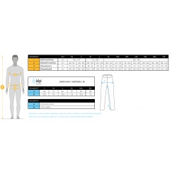 _Kilpi Norwel-M cerna UM0424KI panske elasticke kalhoty mirne zateplene na bezky zmereno