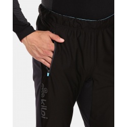 Kilpi Norwel-M cerna UM0424KI panske elasticke kalhoty mirne zateplene na bezky beh kolo 2