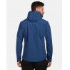Kilpi Ravio-M tmavě modrá ZM0129KIDBL pánská voděodolná softshellová bunda s kapucí 1
