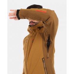 Kilpi Turnau-M hneda ZM0110 panska nepromokava zimni lyzarska bunda 3