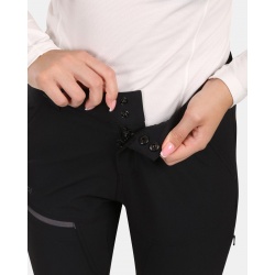 Kilpi Villain-W cerna ZL0411KIBLK damske outdoorove turisticke kalhoty 3