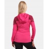 Kilpi Memphis-W ruzova VL0201KIPNK damska funkcni sportovni mikina s kapuci 1