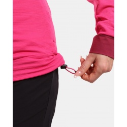 Kilpi Memphis-W ruzova VL0201KIPNK damska funkcni sportovni mikina s kapuci 4