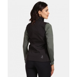 Kilpi Soil-W cerna VL0113KIBLK damska vodeodolna softshellova vesta 1