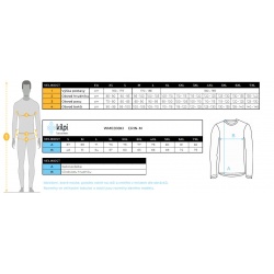 _Kilpi Erin-M tmave modra WM0208KIDBL panska funkcni stretchova mikina zmereno