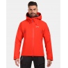 Kilpi Trinity-M cervena ZM0102 panska lehka nepromokava outdoorova hardshell bunda