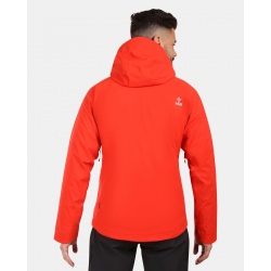 Kilpi Trinity-M cervena ZM0102 panska lehka nepromokava outdoorova hardshell bunda 1