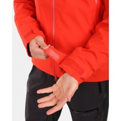 Kilpi Trinity-M cervena ZM0102 panska lehka nepromokava outdoorova hardshell bunda 5