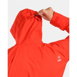 Kilpi Trinity-M cervena ZM0102 panska lehka nepromokava outdoorova hardshell bunda 6