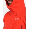 Kilpi Trinity-M cervena ZM0102 panska lehka nepromokava outdoorova hardshell bunda 7