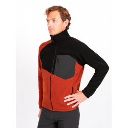 High Point Interior 5.0 Jacket brick/black panska fleecova bunda /mikina Tecnopile 1