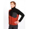 High Point Interior 5.0 Jacket brick/black panska fleecova bunda /mikina Tecnopile 1