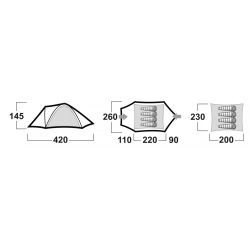 Husky Bizon 4 Clasic turisticky stan 12