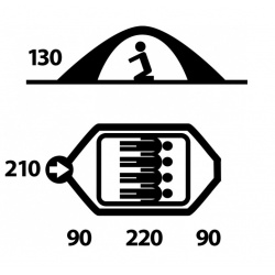 Husky Boyard 4 Clasic turisticky stan 2