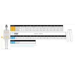 _Kilpi Elare-W cerna ZL0404KIBLK damske nepromokave zimni lyzarske kalhoty zmereno