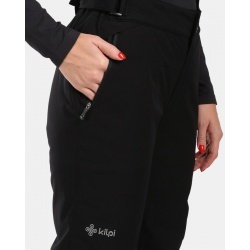 Kilpi Elare-W cerna ZL0404KIBLK damske nepromokave zimni lyzarske kalhoty 2