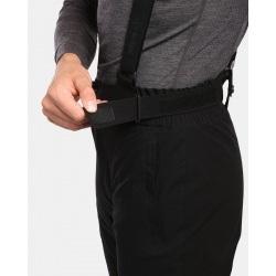 Kilpi Mimas-M cerna ZM0406KIBLK panske vodeodolne zimni lyzarske kalhoty 2