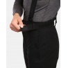 Kilpi Mimas-M cerna ZM0406KIBLK panske vodeodolne zimni lyzarske kalhoty 2