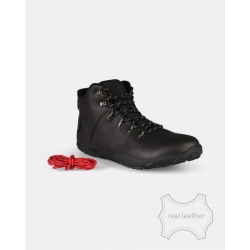 Kilpi Bare Leather High-U cerna ZU0953 damske i panske unisex zimni kozene boty barefoot 1