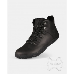 Kilpi Bare Leather High-U cerna ZU0953 damske i panske unisex zimni kozene boty barefoot 5