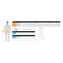 _Kilpi Karang-M cerna SM0419KIBLK panske elasticke bezecke zateplene kalhoty zmereno