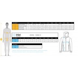 _Kilpi Tonnsi-M tmave zelena ZM0111KIDGN panska vodeodolna zimni lyzarska bunda zmereno