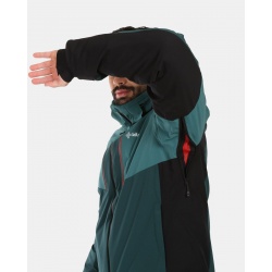 Kilpi Tonnsi-M tmave zelena ZM0111KIDGN panska vodeodolna zimni lyzarska bunda 4