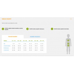 Husky Gonzal K black detska rostouci nepromokava zimni lyzarska bunda zmereno1