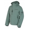 Husky Gonzal K zelena (faded green) detska rostouci nepromokava zimni lyzarska bunda