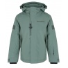 Husky Gonzal K zelena (faded green) detska rostouci nepromokava zimni lyzarska bunda 2