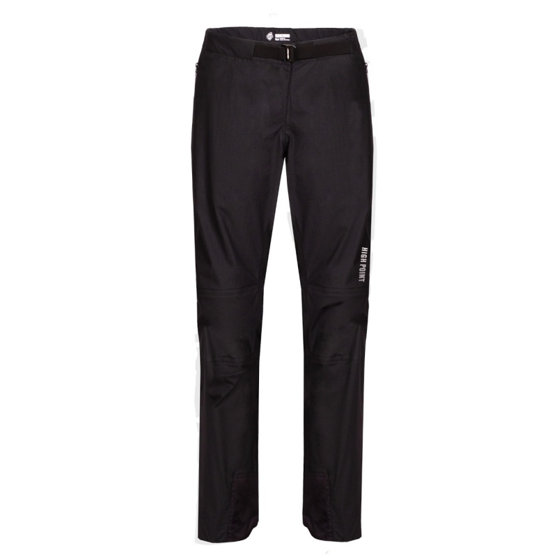 High Point Active Lady Pants black damske lehke nepromokave kalhoty Pertex Shield Air