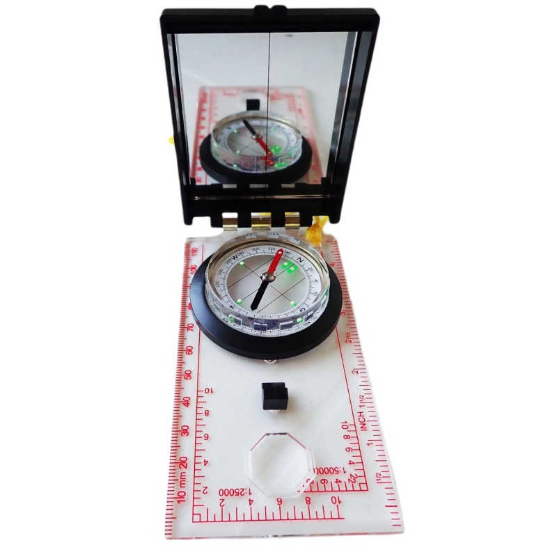 Acra SBU08 Buzola s krytem a se zrcatkem