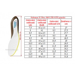 _Salomon X Ultra 360 LTR GTX 475714 Sharkskin panske nizke nepromokave trekove boty zmeren