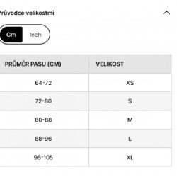 _Salomon Pulse Belt black C21798 bezecky opasek / ledvinka zmereno