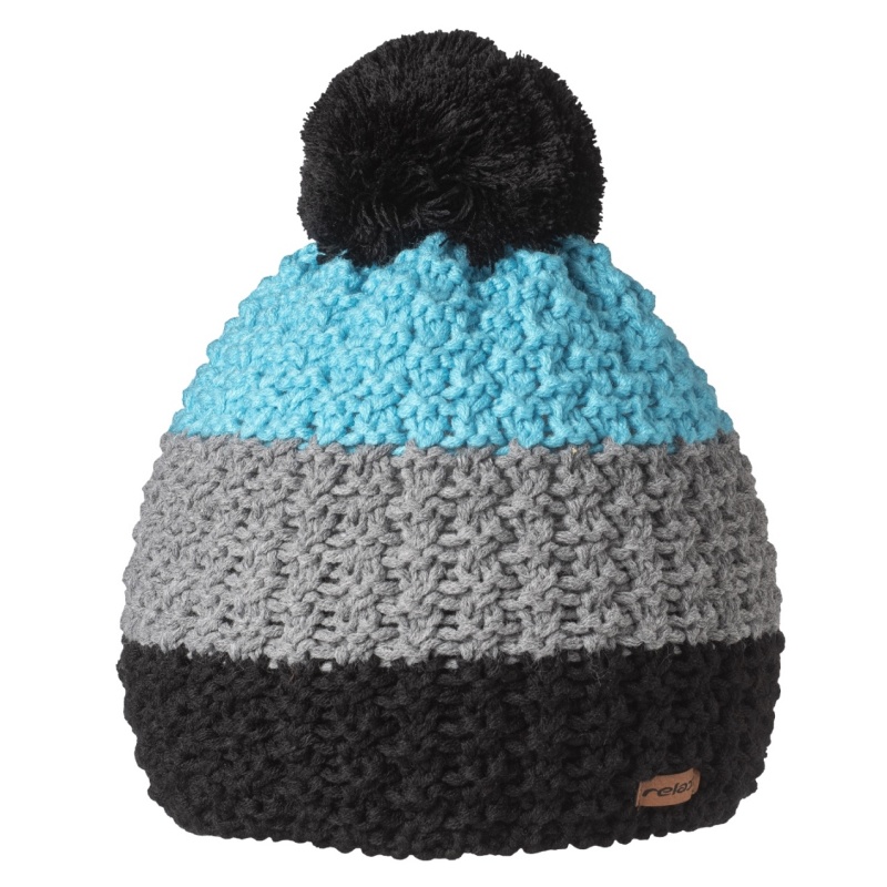 Relax Bar RKH73W unisex pletena zimni cepice s vnitrni fleecovou celenkou