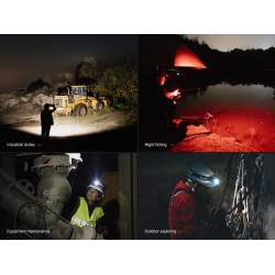 Fenix HL45R nabijeci zaostrovaci celovka s Liion akumulatorem 7