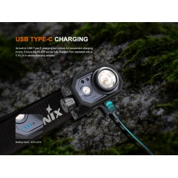 Fenix HL45R nabijeci zaostrovaci celovka s Liion akumulatorem 9