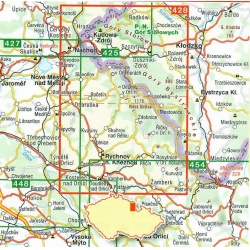 SHOCart 428 Orlicke hory Gory Stolowe 40 000 turisticka mapa 1