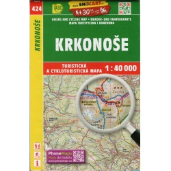 SHOCart 424 Krkonose 40 000 turisticka mapa