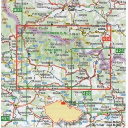 SHOCart 424 Krkonose 40 000 turisticka mapa 1