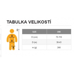 _Singing Rock Aladin hrudni uvazek C5056BY00 zmereno