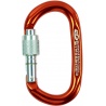 Climbing Technology Pillar SG (screw gate) ovalna sroubovaci karabina oranzova