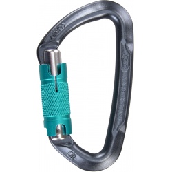 Climbing Technology LIme WG (twistlock) lehka karabina grey blue marine