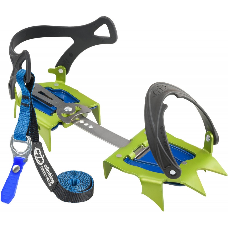 Climbing Technology Snow Flex Classic Green blue duralove turisticke macky 10 hrotu