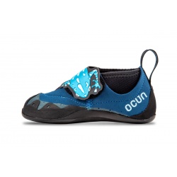 Ocun Ribbit blue black detske lezecky na suchy zip 4