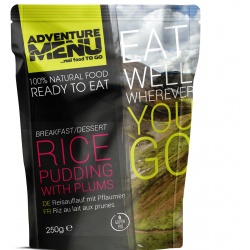 Adventure Menu Ryzovy nakyp se svestkami 1 porce 250 g sterilovane jidlo na cesty 2
