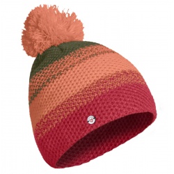 Hannah Ola Jr cantaloupe detska pletena zimni cepice zateplena fleecem