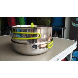 Pinguin Duo S sada nerezoveho nadobi pro 1-2 osoby1