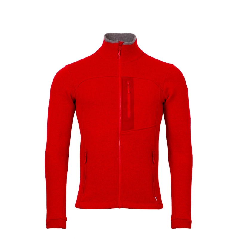 High Point Skywool 7 Sweater M red pansky vlneny sportovni svetr Tecnowool