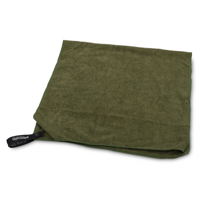 Pinguin Terry Towel L 60x120 cm multifunkcni rucnik olive